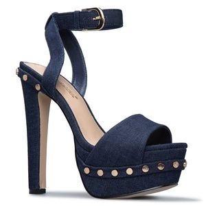 Alana Studded Platform Heel